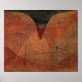 Aviäre Evolution von Paul Klee Poster (Vorne)