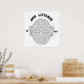 Aviäre Listener Poster (Küche)