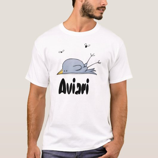 Aviari toter Vogel T-Shirt (Vorderseite)