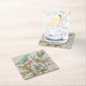 Aviary-Collage I Rechteckiger Pappuntersetzer (Vor Ort)