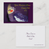 Aviary-Visitenkarten Visitenkarte (Vorne/Hinten)