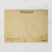 Aviat! Postkarte (Rückseite)