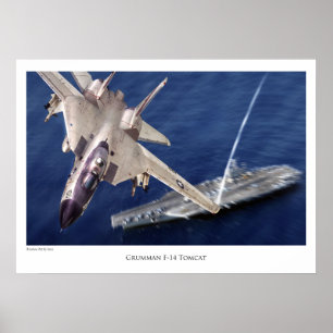 Aviatik-Kunstposter "F-14 Tomcat" Poster