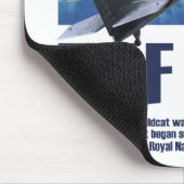 Aviation Art Mousepad "F4F Wildcat " (Ecke)