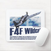 Aviation Art Mousepad "F4F Wildcat " (Mit Mouse)