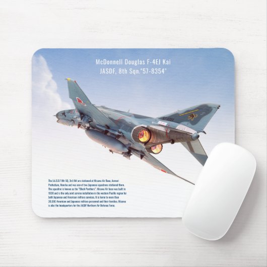 Aviation Art Mousepad "McDonnell Douglas F- 4EJ K" (Mit Mouse)