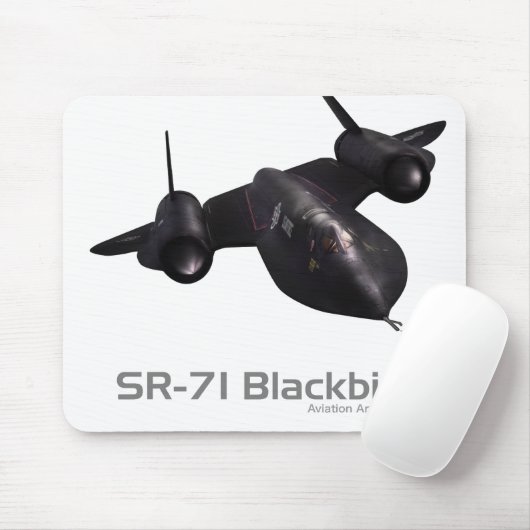 Aviation Art Mousepad "SR-71 Blackbird" (Mit Mouse)