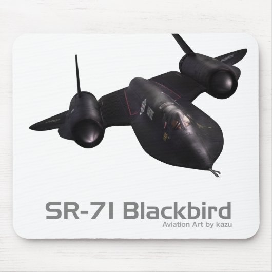 Aviation Art Mousepad "SR-71 Blackbird" (Vorne)