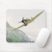 Aviation Art Mousepad "The Spitfire Mk.I. (Mit Mouse)