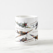 Aviation Art mug "A British fighters" Kaffeetasse (Mittel)