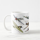 Aviation Art mug "A British fighters" Kaffeetasse (Links)