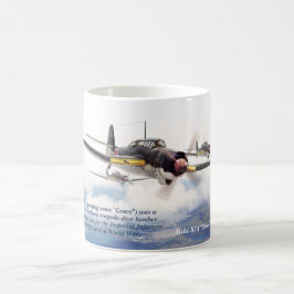 Aviation Art Mug "Aichi B7A"Grace"" Kaffeetasse