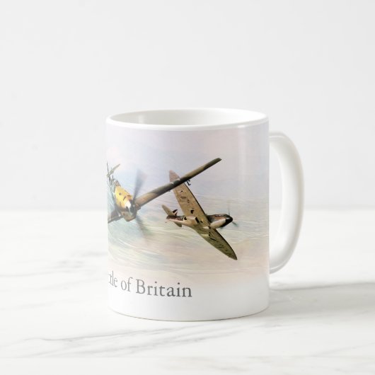 Aviation Art Mug "Battle of Britain" Kaffeetasse (VorderseiteRechts)