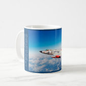 Aviation Art mug "Convair F-106 Delta Dart" Kaffeetasse (Vorderseite Links)