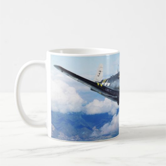 Aviation Art mug "F6F Hellcat" Kaffeetasse (Links)