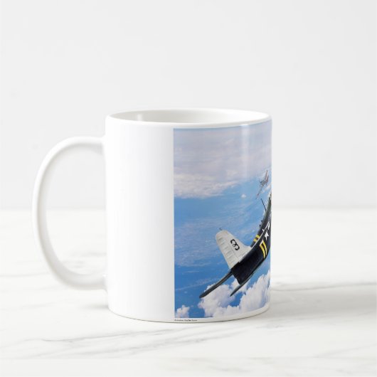 Aviation Art mug "F6F Hellcat" Kaffeetasse (Links)