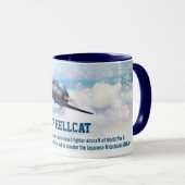 Aviation Art Mug "F6F Hellcat" Tasse (VorderseiteRechts)