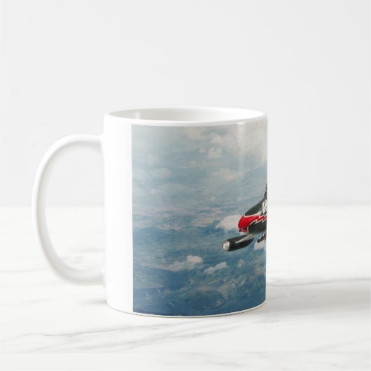 Aviation Art Mug "F9F Panther" Kaffeetasse (Links)