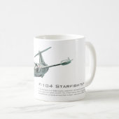 Aviation Art Mug "F-104 Starfighter" Kaffeetasse (VorderseiteRechts)