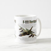 Aviation Art mug "F-111 Aardvark" Kaffeetasse (VorderseiteRechts)