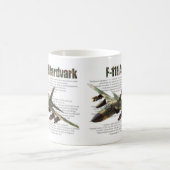 Aviation Art mug "F-111 Aardvark" Kaffeetasse (Mittel)