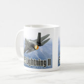 Aviation Art Mug "F-35 Lightning II" Kaffeetasse (Vorderseite Links)