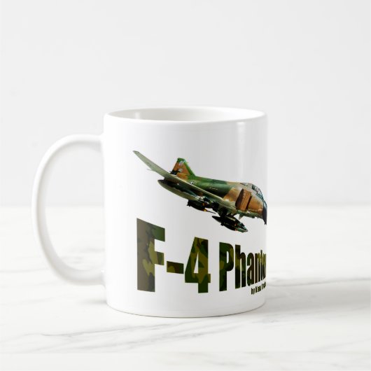 Aviation Art mug "F-4 Phantom II" Kaffeetasse (Links)