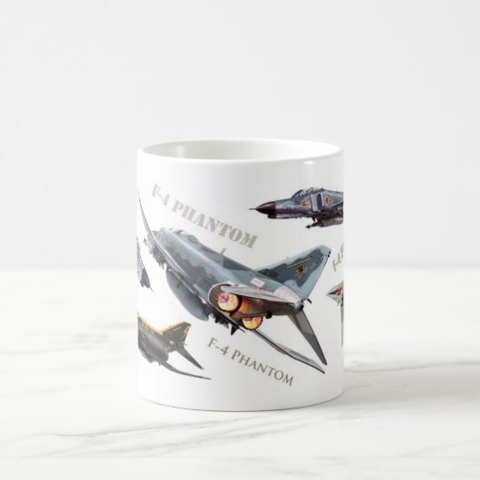 Aviation Art Mug "F-4 Phantom" Kaffeetasse (Mittel)