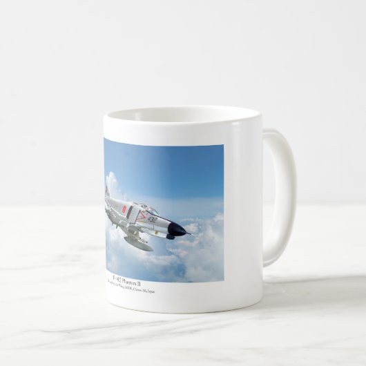 Aviation Art Mug "F- 4EJ Phantom II" Kaffeetasse (VorderseiteRechts)