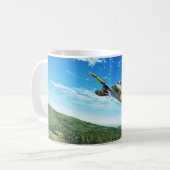 Aviation Art Mug "F-86 Sabre" Kaffeetasse (Vorderseite Links)