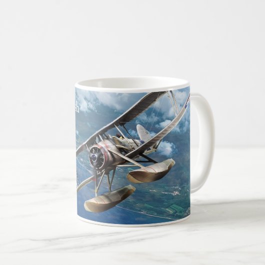 Aviation Art Mug "Fairey Swordfish" Kaffeetasse (VorderseiteRechts)