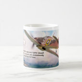 Aviation Art mug "Hawker Hurricane" Kaffeetasse (Mittel)