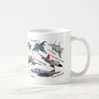 Aviation Art mug "Jet fighter"ジェット戦闘機のマグカップ Kaffeetasse