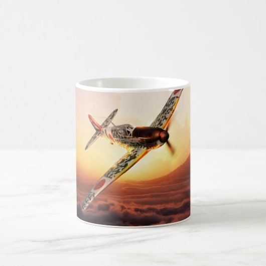 Aviation Art mug "Kawasaki Ki-61 Hien "Tony" Kaffeetasse (Mittel)