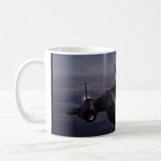 Aviation Art Mug "Lockheed SR-71 Blackbird" Kaffeetasse (Links)