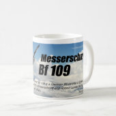 Aviation Art mug "Messerschmitt Bf 109" Kaffeetasse (VorderseiteRechts)