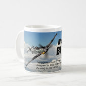 Aviation Art mug "Messerschmitt Bf 109" Kaffeetasse (Vorderseite Links)