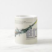 Aviation Art Mug "Messerschmitt Bf 110" Kaffeetasse (Mittel)