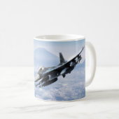 Aviation Art Mug "Mitsubishi F-2" Kaffeetasse (VorderseiteRechts)