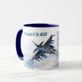 Aviation Art Mug "Mitsubishi F-2" Tasse (Vorderseite Links)