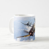 Aviation Art mug "Mitsubishi J2M Raiden"Jack" Kaffeetasse (Vorderseite Links)