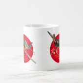Aviation Art mug "Mitsubishi J2M Raiden " Kaffeetasse (Mittel)