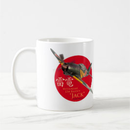 Aviation Art mug "Mitsubishi J2M Raiden " Kaffeetasse