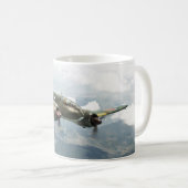 Aviation Art mug "Mitsubishi Ki-46 DINAH" Kaffeetasse (VorderseiteRechts)