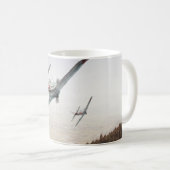 Aviation Art mug "Nakajima Ki-43 Hayabusa Oscar" Kaffeetasse (VorderseiteRechts)