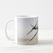 Aviation Art mug "Nakajima Ki-43 Hayabusa Oscar" Kaffeetasse (Links)
