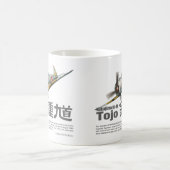 Aviation Art mug "Nakajima Ki-44 Tojo" Kaffeetasse (Mittel)