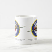 Aviation Art Mug " P-40 Kittyhawk" Kaffeetasse (Mittel)
