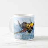 Aviation Art mug "P-40 Warhawk" Kaffeetasse (Vorderseite Links)