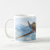 Aviation Art mug "P-40 Warhawk" Kaffeetasse (Links)
